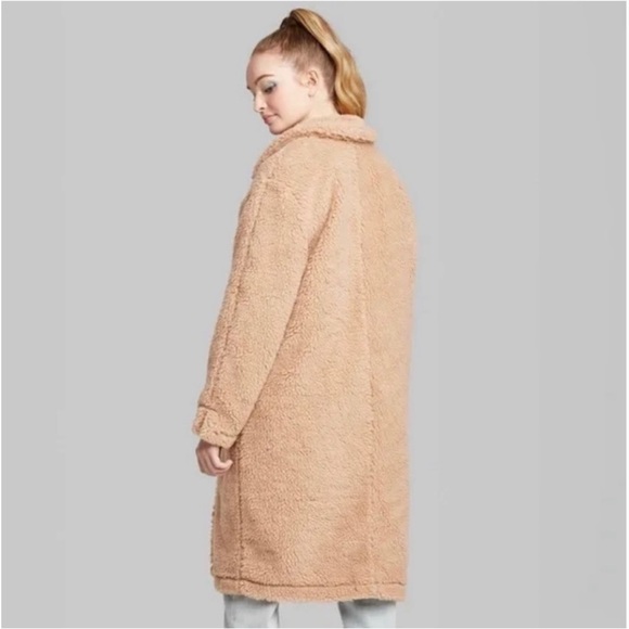 Wild Fable Tan Teddy Jacket - Picture 2 of 10
